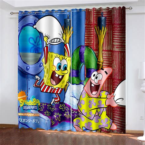 spongebob curtains|Shop Spongebob Squarepants Curtains with great discounts and .